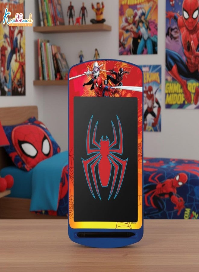 Kriiddaank Spiderman LCD Tablet, 10.5 Inch Electronic Drawing Pad & Tablet for Kids, Rewritable LCD Board, Toddler Travel Slate for Boys, Birthday Gift for 3 4 5 6 7 8 9 Year, Spiderman Theme Color - Image 4
